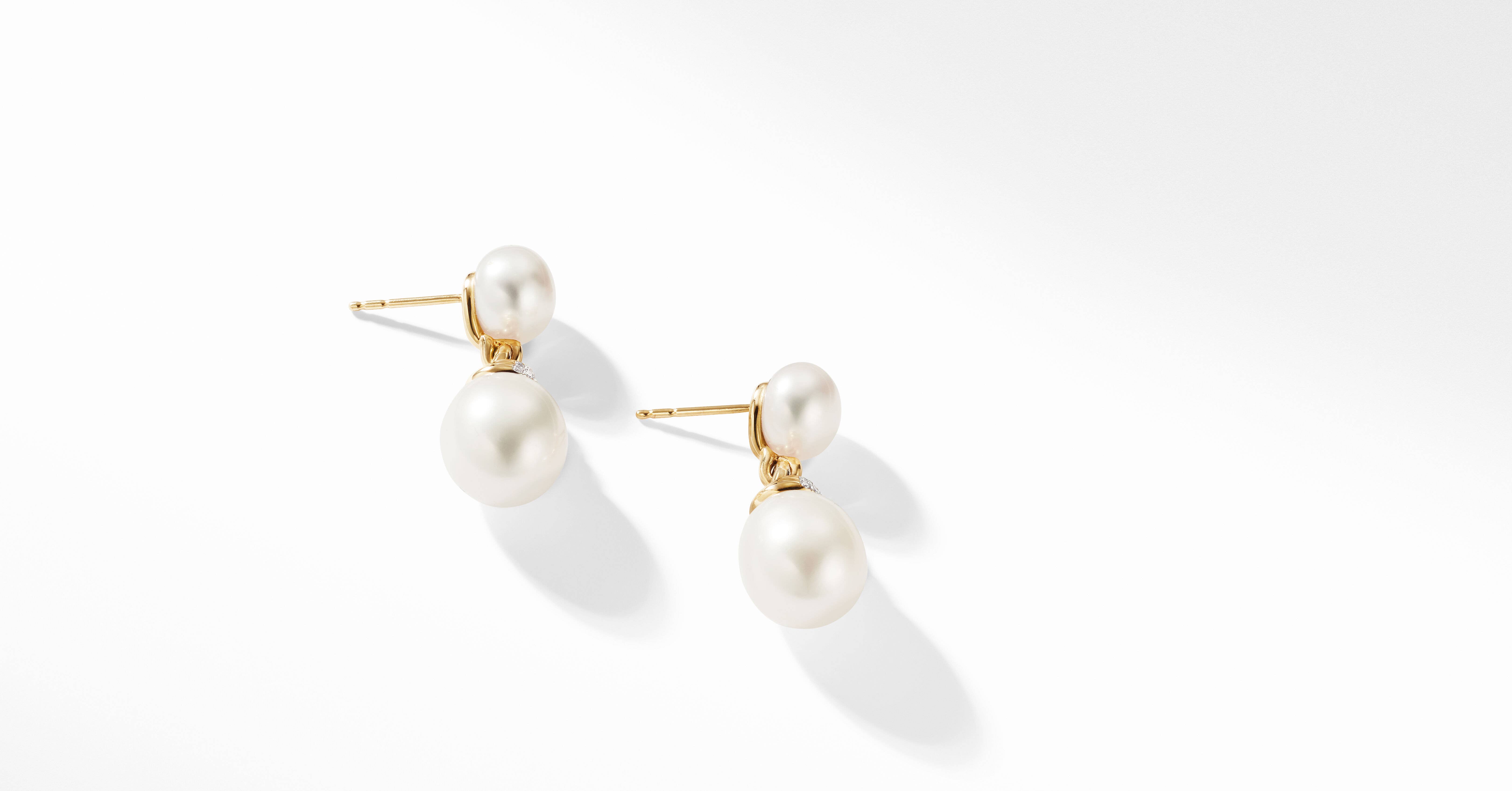 david yurman pearl drop earrings