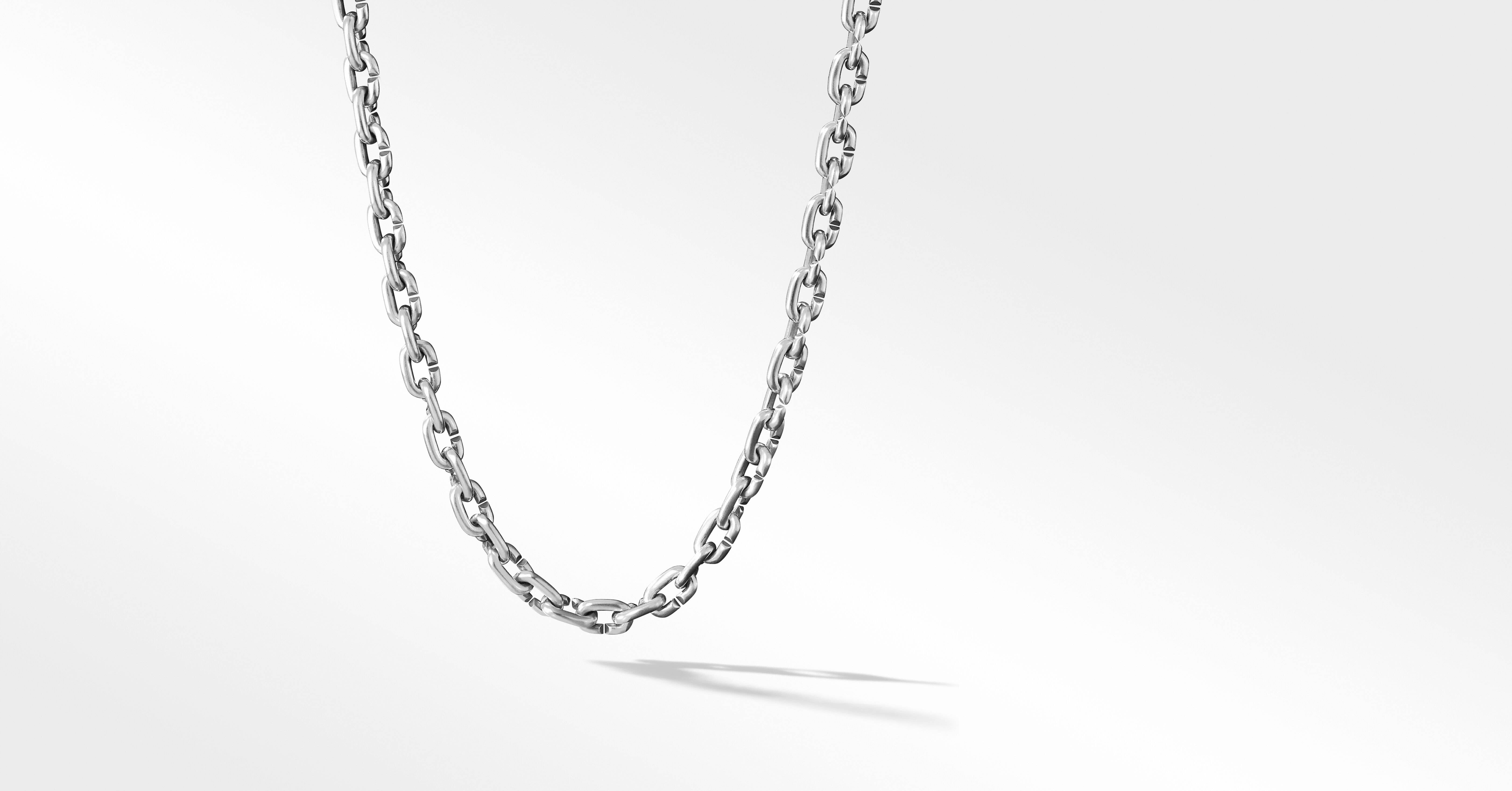 sterling chain link necklace