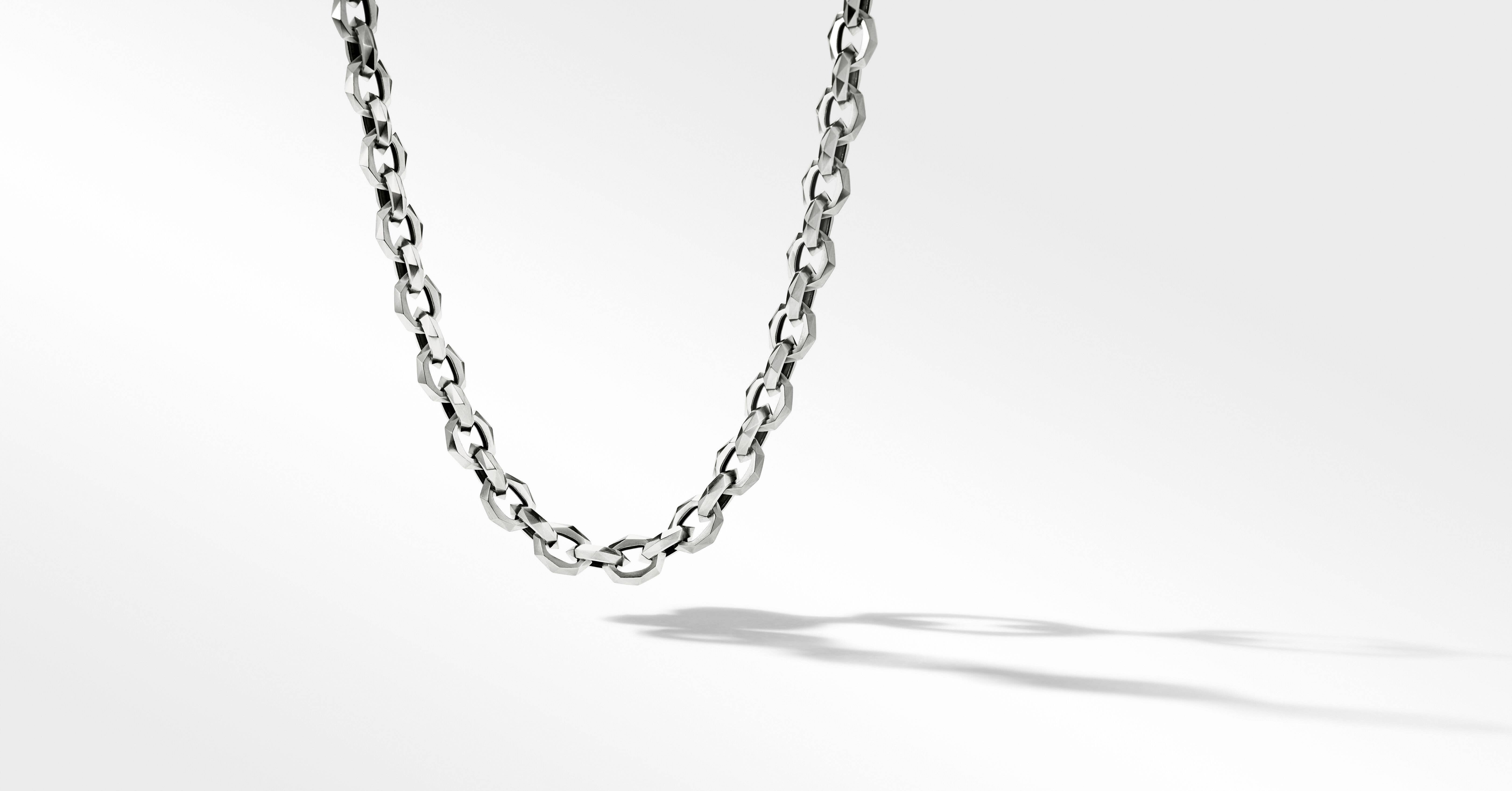 sterling chain link necklace