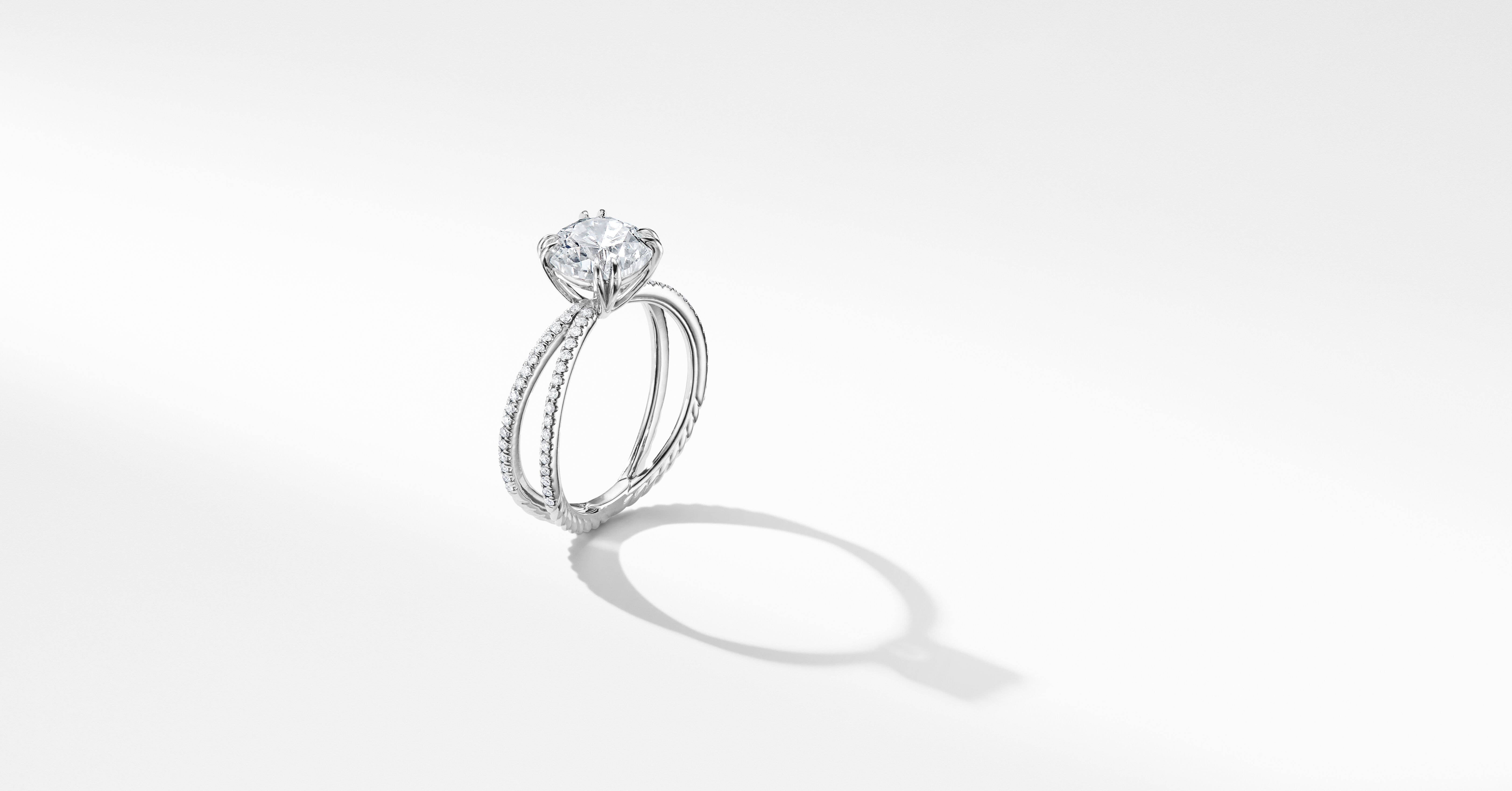 david yurman crossover engagement ring