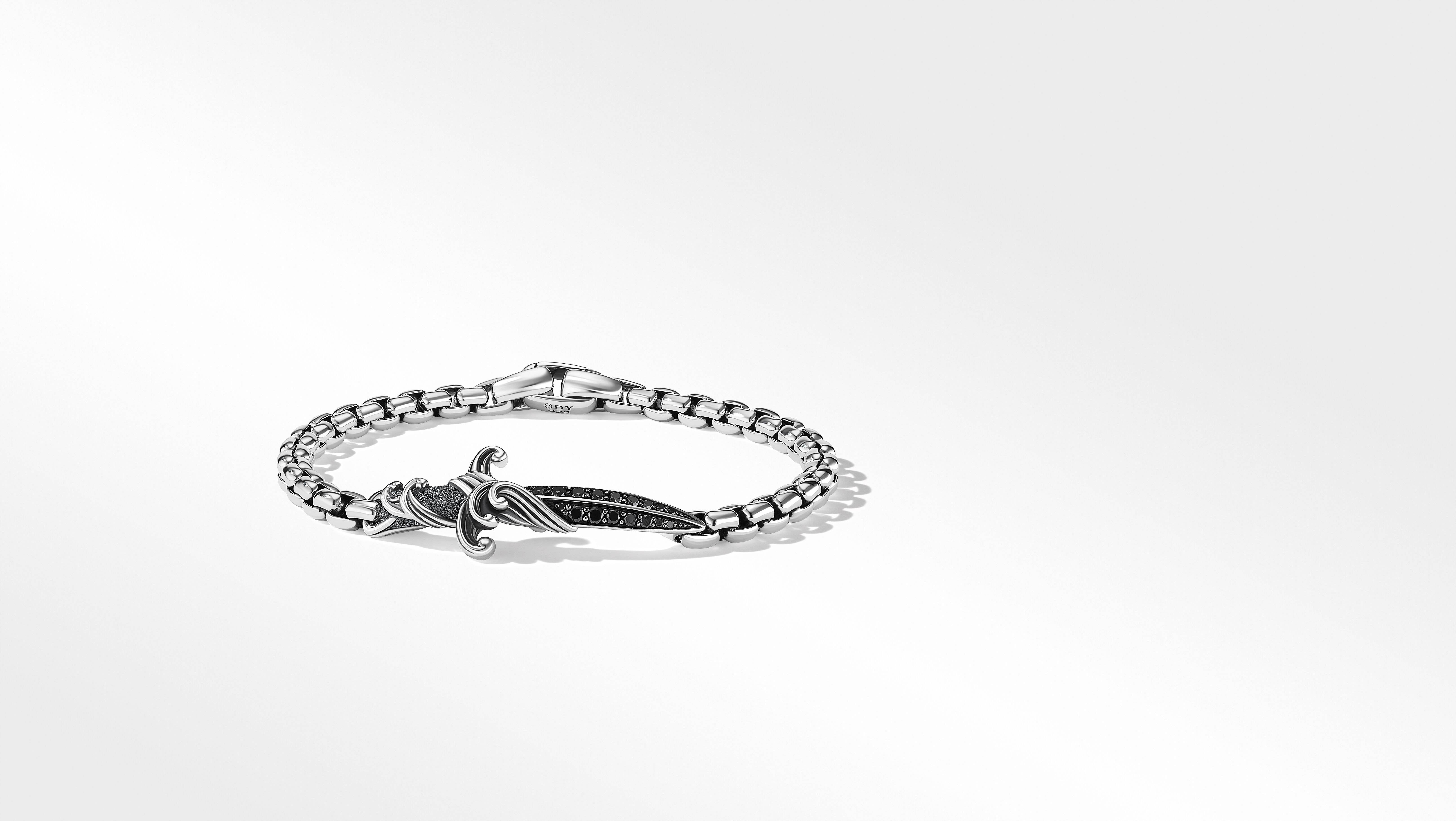 David Yurman Crossover Linked Bracelet With Pave Diamonds  Etsy