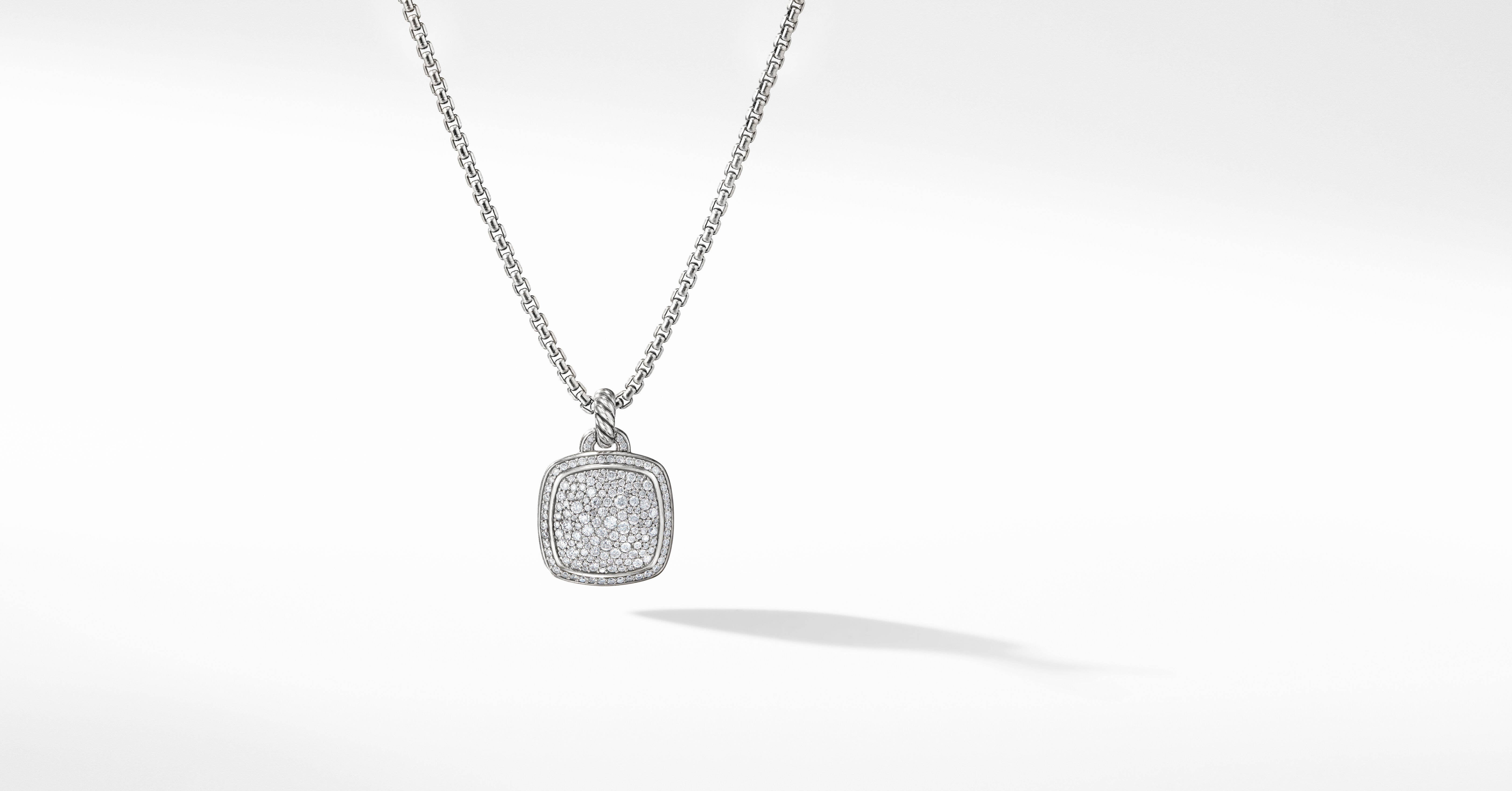 david yurman diamond circle necklace