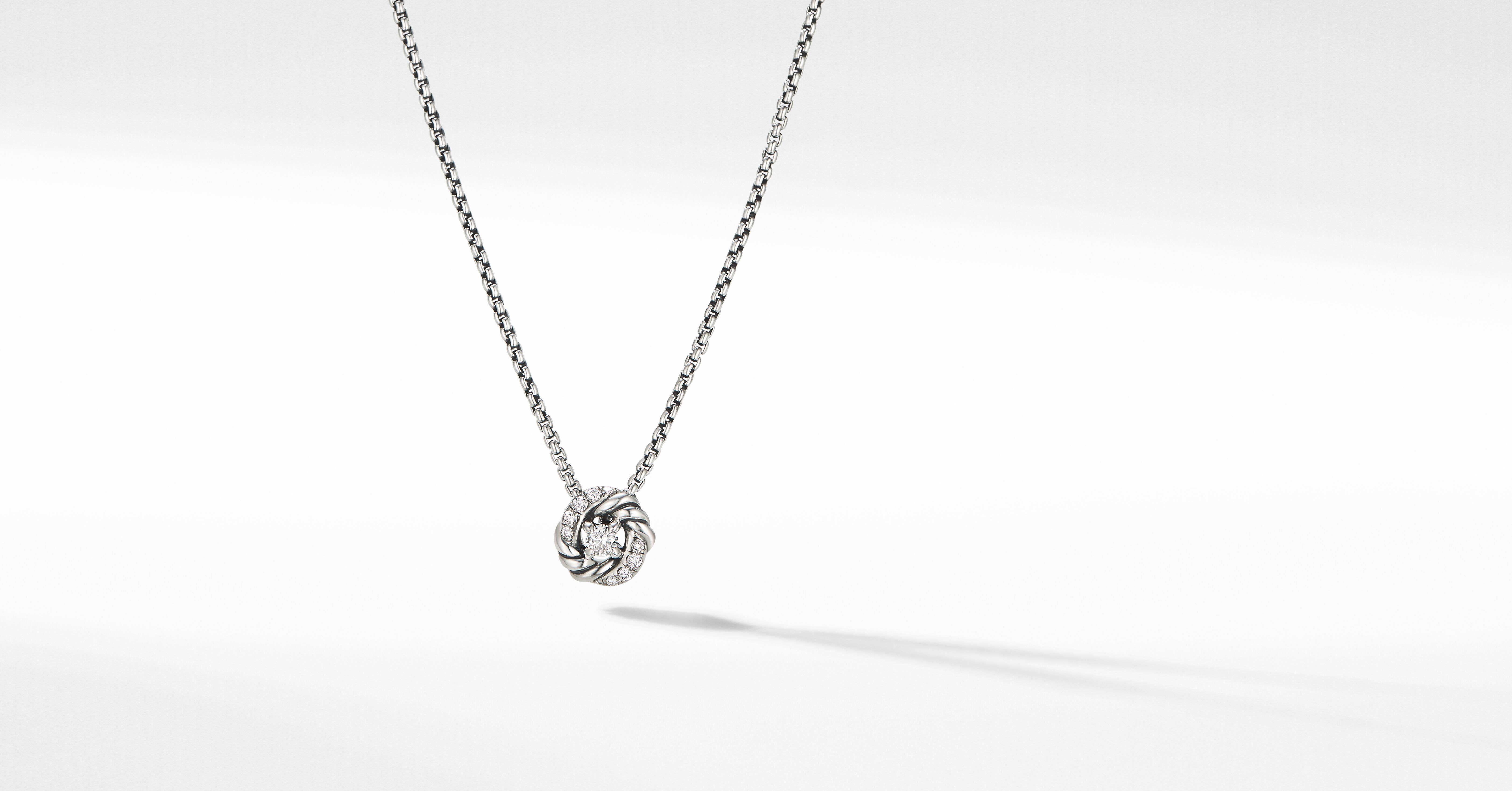 david yurman diamond infinity necklace