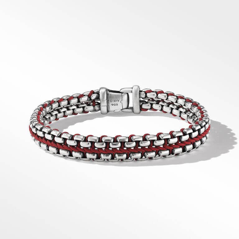 Sterling Silver Woven Chain Bracelet