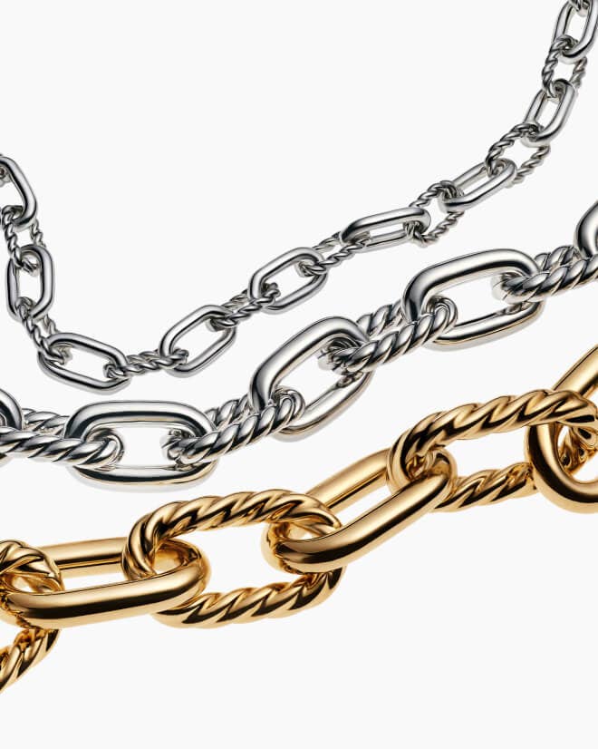 David Yurman's Madison chains for men.