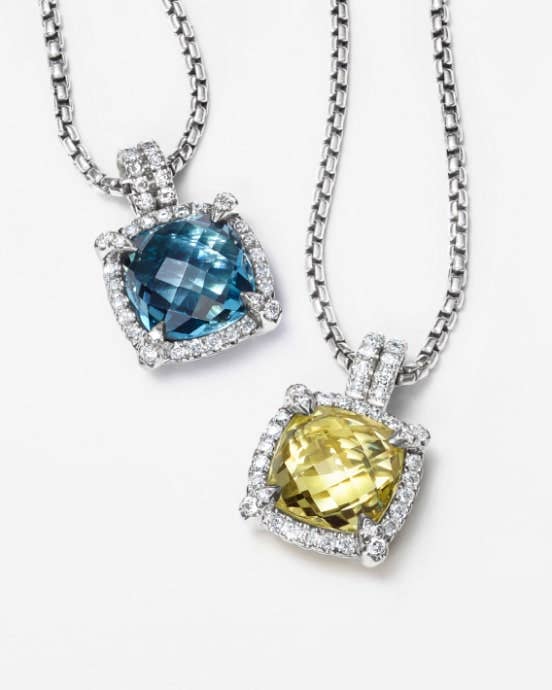 Two David Yurman Chatelaine necklaces.