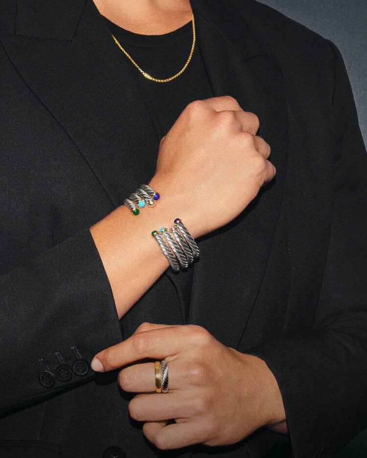 David Yurman's Cable collection for men.