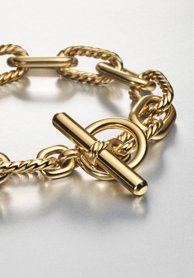 An image of a DY Madison gold chain.