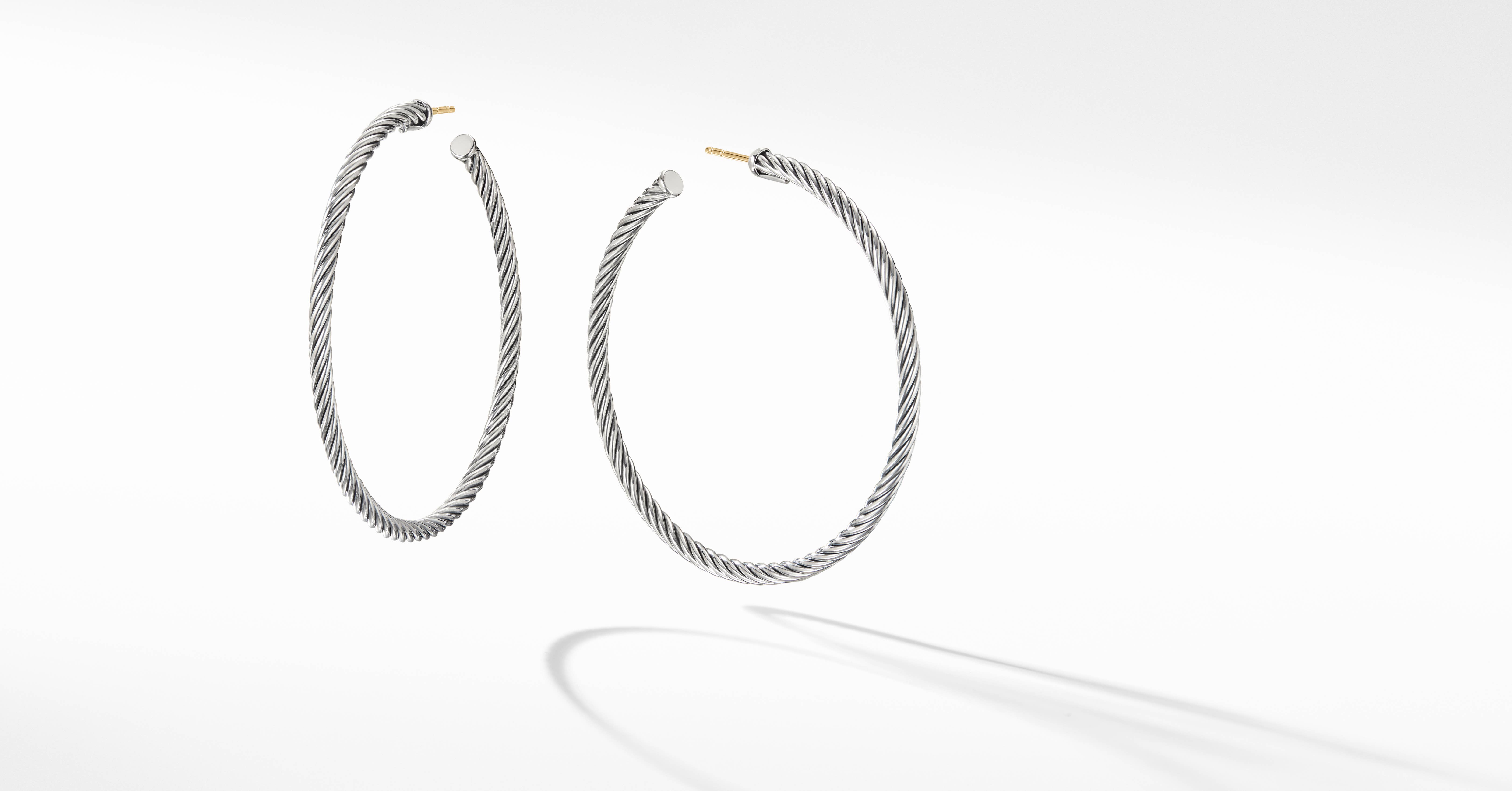 david yurman silver hoops