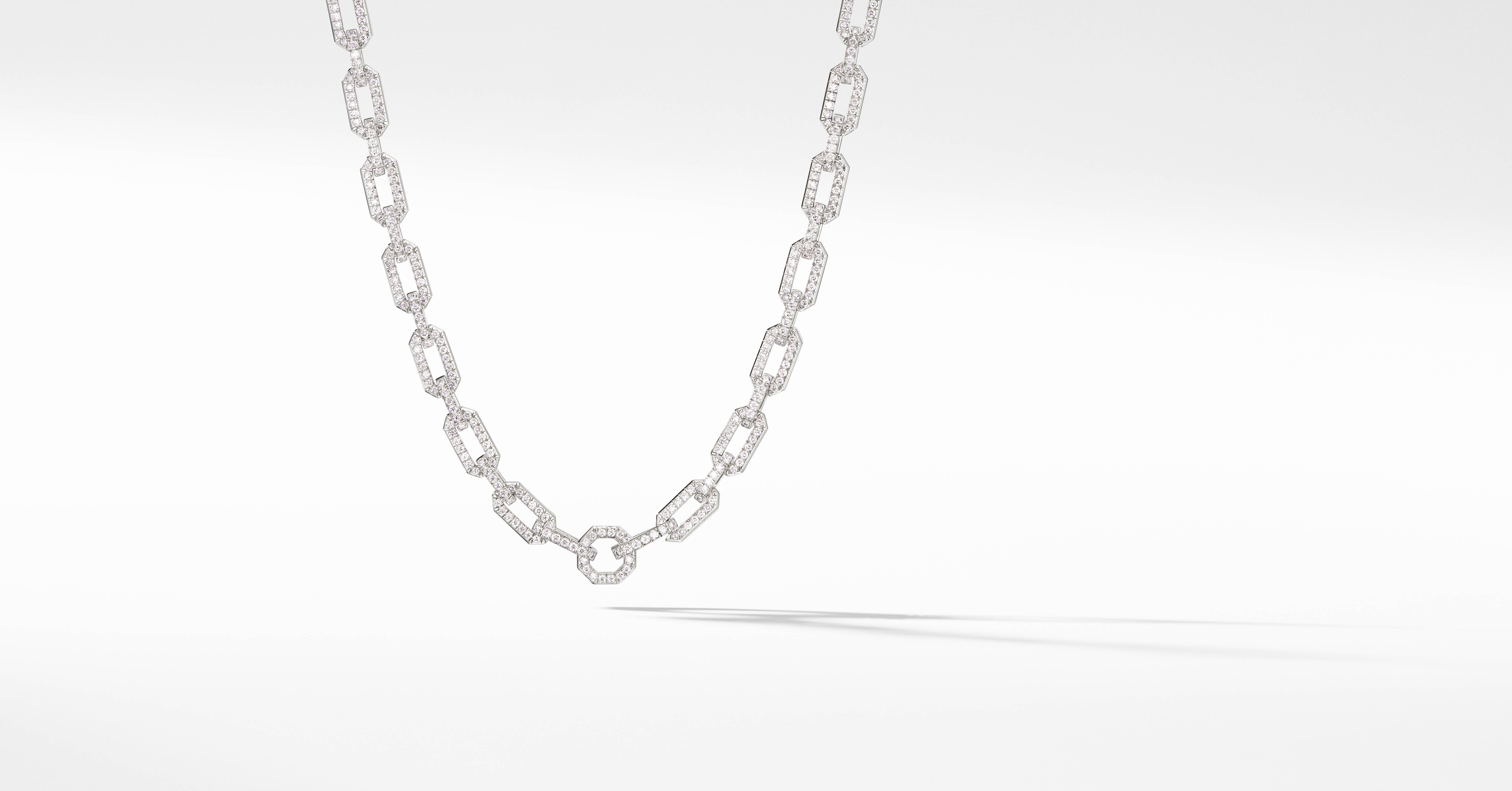 white link necklace